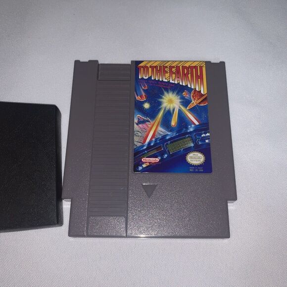 Other - To The Earth Nintendo NES Video Game Authentic Nintendo Entertainment System